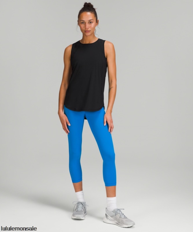 Lululemon Damen DELULU548 | Schwarzes Sculpt Tanktop